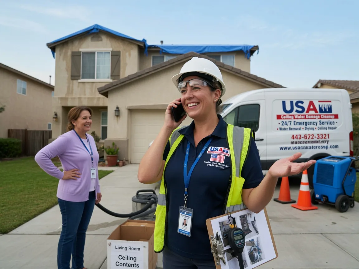 Ceiling Water Damage Restoration Footville, WI FAQs
